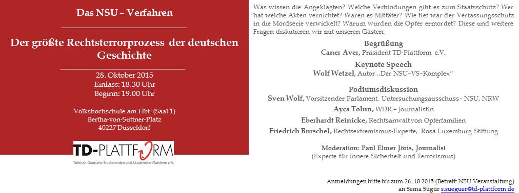 Einladung NSU