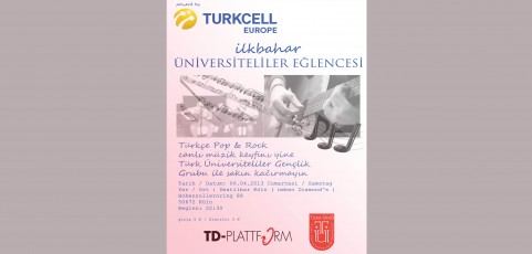 Üniversiteliler Ilkbahar Eglencesi – Frühjahresparty & Türkischer Live Musik